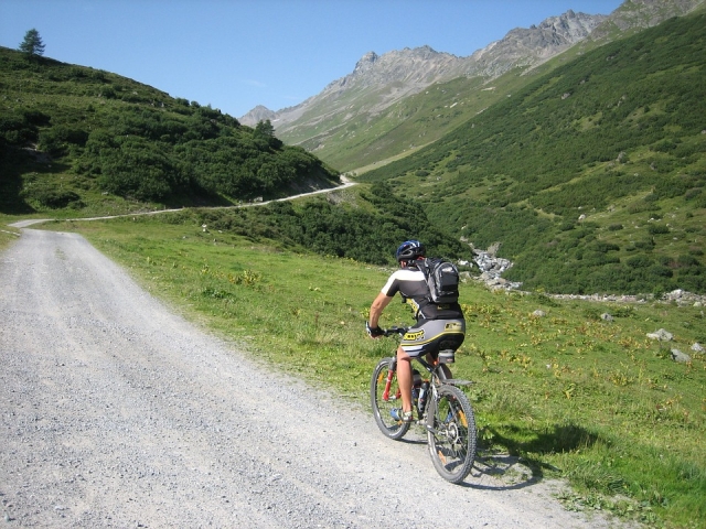  Pedaling down the slope 